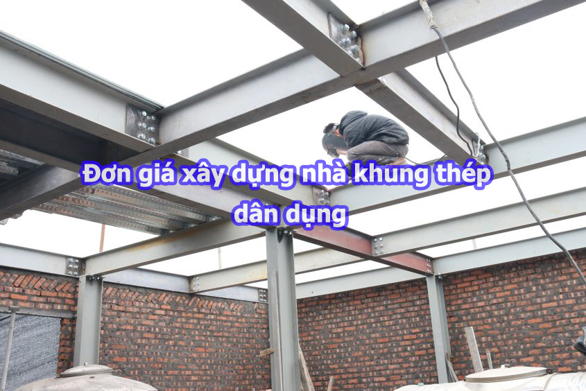 Đơn giá thi công nhà khung thép dân dụng - VMSTEEL