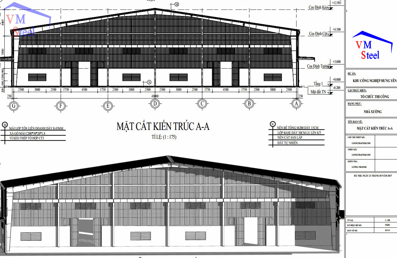 Tại năm 2024, chúng tôi cung cấp dịch vụ thiết kế nhà xưởng miễn phí cho khách hàng của mình. Với đội ngũ kiến ​​trúc sư và kỹ sư giàu kinh nghiệm, chúng tôi sẽ tư vấn cho bạn về các giải pháp tối ưu để tiết kiệm chi phí và nâng cao hiệu quả sản xuất.